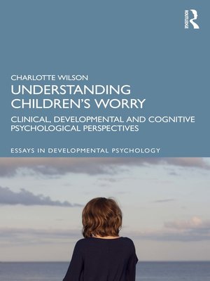 cover image of Understanding Children's Worry